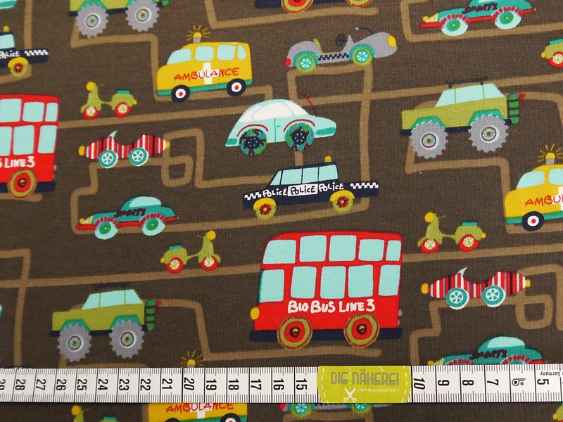 Jersey Traffic Die Näherei Das etwas