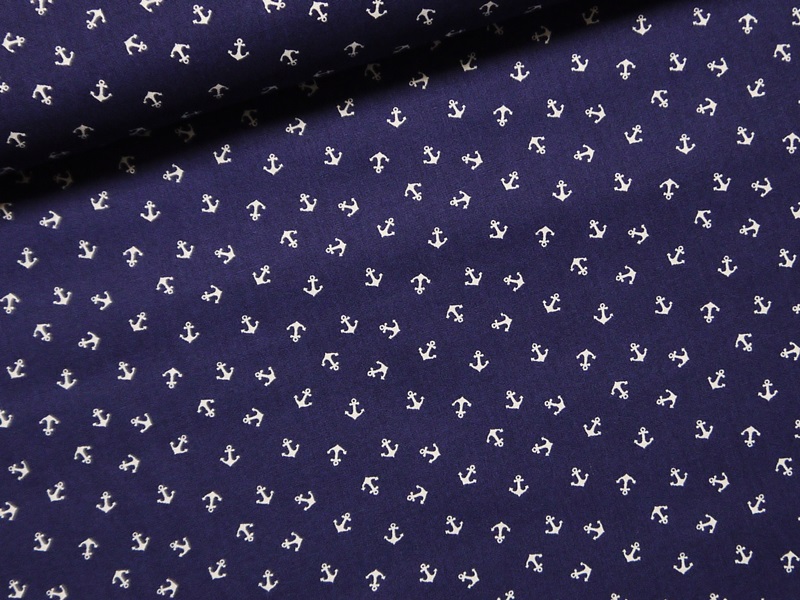 baumwollstoff baumwolle anker stoff